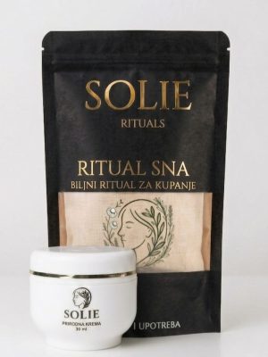 ​Solie Ritual Sna – Premium kupka za duboki mir i laku noć + krema
