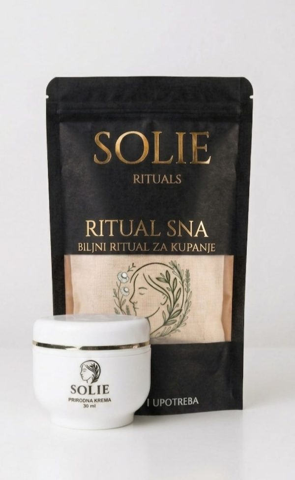 ​Solie Ritual Sna – Premium kupka za duboki mir i laku noć + krema
