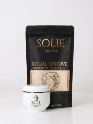 Solie Ritual Obnove – Premium kupka za revitalizaciju I bistrinu + krema