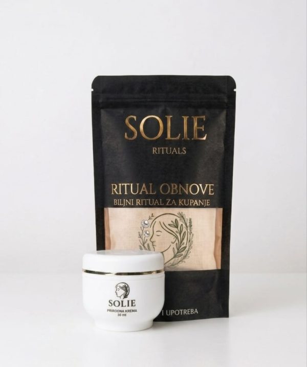 Solie Ritual Obnove – Premium kupka za revitalizaciju I bistrinu + krema